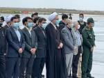 مراسم استقبال پیکر سه شهید دوران دفاع مقدس در فرودگاه بین المللی بندر عباس 2