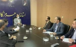 دیدار مدیرکل دفتر مرکزی حراست دانشگاه فنی و حرفه‌ای با معاون سیاسی، امنیتی و اجتماعی استانداری هرمزگان 2
