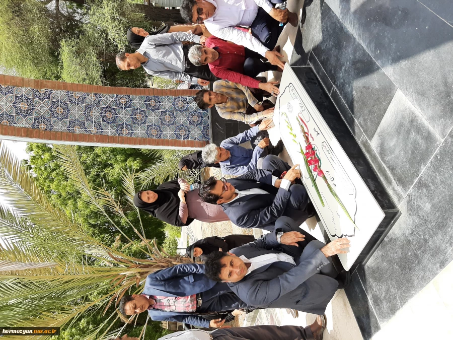 افتتاح یادمان شهدا ی گمنام دانشگاه فنی و حرفه ای واحد استان هرمزگان 2