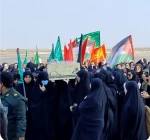 ورود پیکر مطهر شهید گمنام به بندرعباس