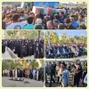 پیکر مطهر شهید گمنام در دانشکده فنی و حرفه ای میناب تشییع و تدفین گردید  2