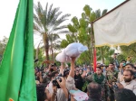 پیکر مطهر شهید گمنام در دانشکده فنی و حرفه ای میناب تشییع و تدفین گردید