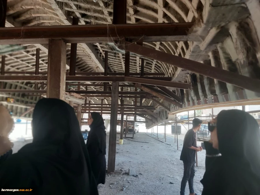 گزارش تصویری برگزاری اردوی راهیان پیشرفت (بازدید از صنایع لنج سازی و سایت های شرکت نفت سازه قشم ) 2