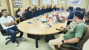 گزارش تصویری برگزاری اردوی راهیان پیشرفت (بازدید از صنایع لنج سازی و سایت های شرکت نفت سازه قشم ) 2
