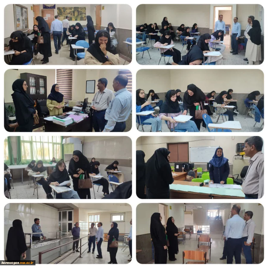 حضور جناب آقای مصلحی رئیس محترم دانشگاه ملی مهارت استان هرمزگان در آموزشکده دختران 2