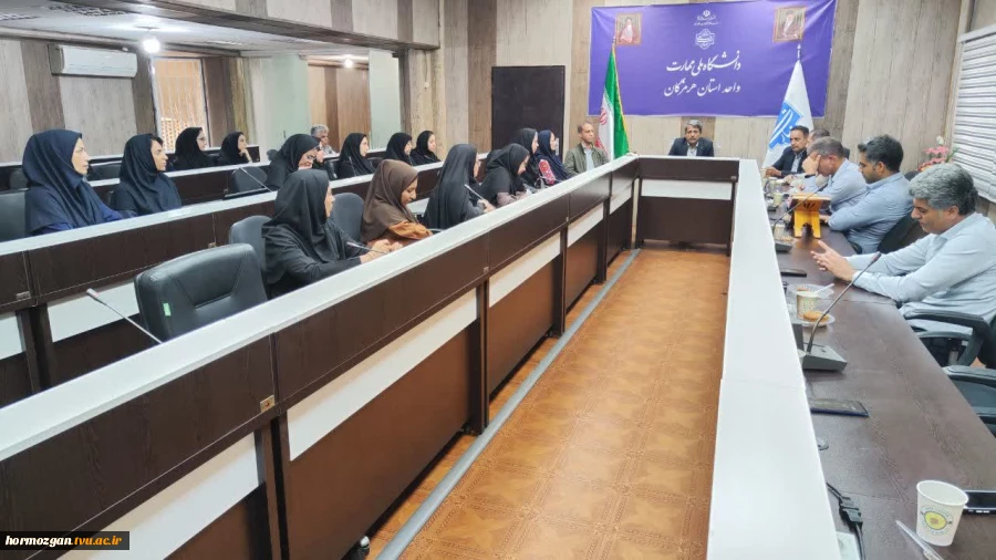 برگزاری مراسم معرفی معاون فرهنگی و دانشجویی دانشگاه ملی مهارت استان هرمزگان 4