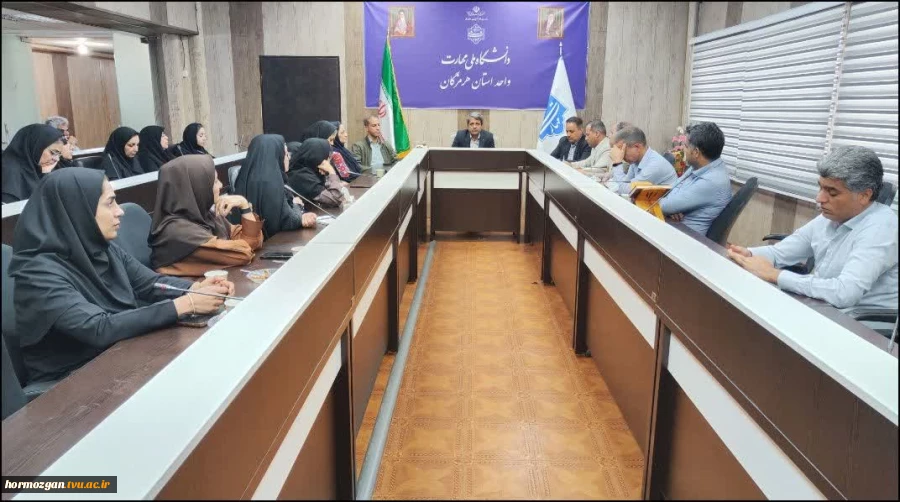 برگزاری مراسم معرفی معاون فرهنگی و دانشجویی دانشگاه ملی مهارت استان هرمزگان 6