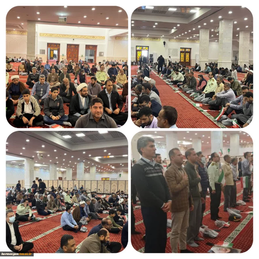 همزمان با سراسر کشور: حضور دانشگاهیان دانشگاه ملی مهارت استان هرمزگان در گرامیداشت حماسه ۹ دی  2