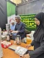 برپایی موکب پذیرایی توسط آموزشکده ملی مهارت میناب در گلزار شهدا