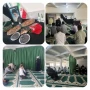 برگزاری مراسم اربعین رهبر شهید انقلاب، شهدای جنگ رمضان  و شهدای دانش آموزی دبستان شجره ی طیبه میناب در دانشگاه ملی مهارت واحد استانی هرمزگان