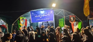 برپایی موکب آموزشکده ملی‌ مهارت میناب به مناسبت شهادت امام صادق (ع) در گلزار شهدای دانش آموز 
 2