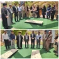 برگزاری آیین تجدید پیمان با شهدای گمنام دانشگاه به مناسبت روز شهدای خدمت