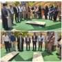برگزاری آیین تجدید پیمان با شهدای گمنام دانشگاه به مناسبت روز شهدای خدمت